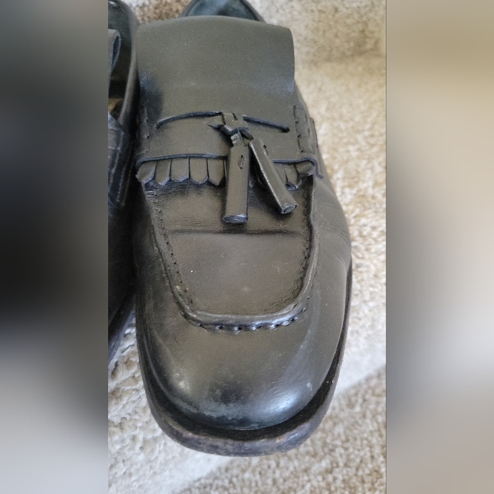 Balenciaga Men's Black Loafers Size 42 * Flawed* - Picture 8 of 16